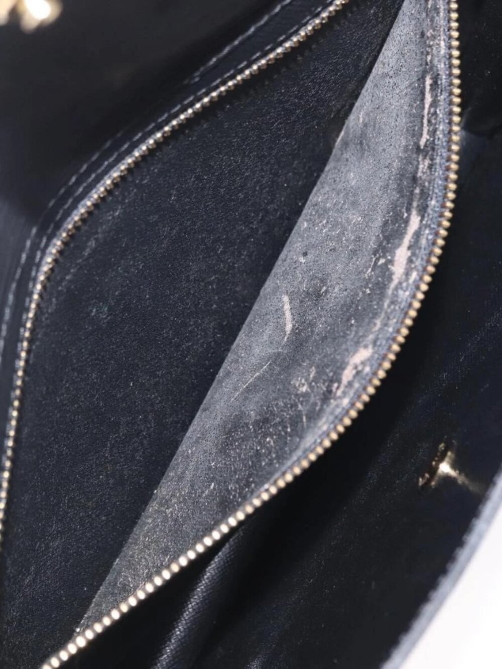 LOUIS VUITTON Epi Montaigne 27 Clutch Bag Black M52652 LV Auth 169888 - Picture 8 of 14